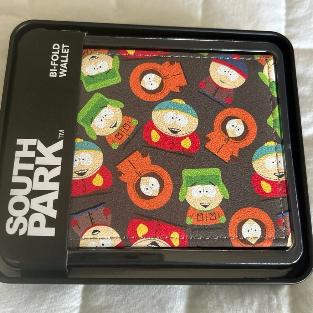 NEW IN BOX Vegan Bi-Fold Wallet - Comedy Central South Park